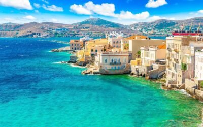 The queen of the cyclades is waiting for you